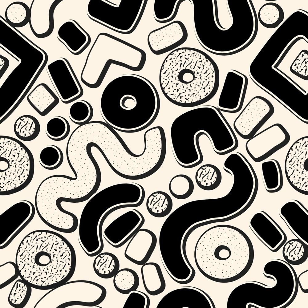 Beige memphis pattern background, abstract geometric, editable design
