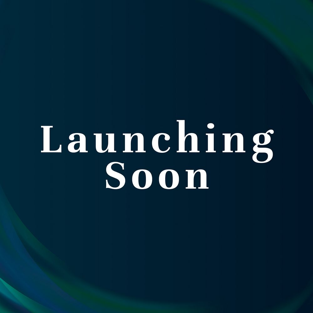 Launching soon Instagram post template, editable text