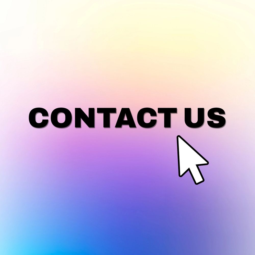 Contact us Instagram post template, editable text