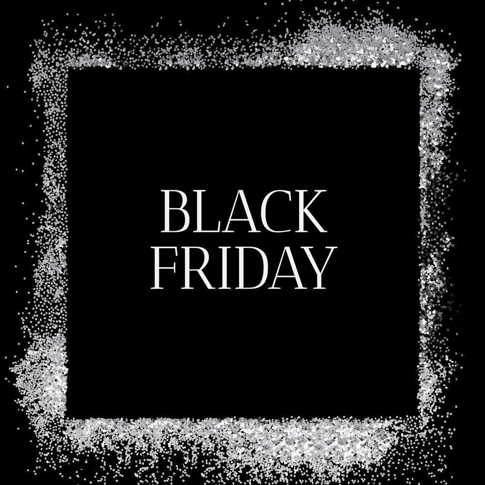 Black Friday Instagram post template, editable text