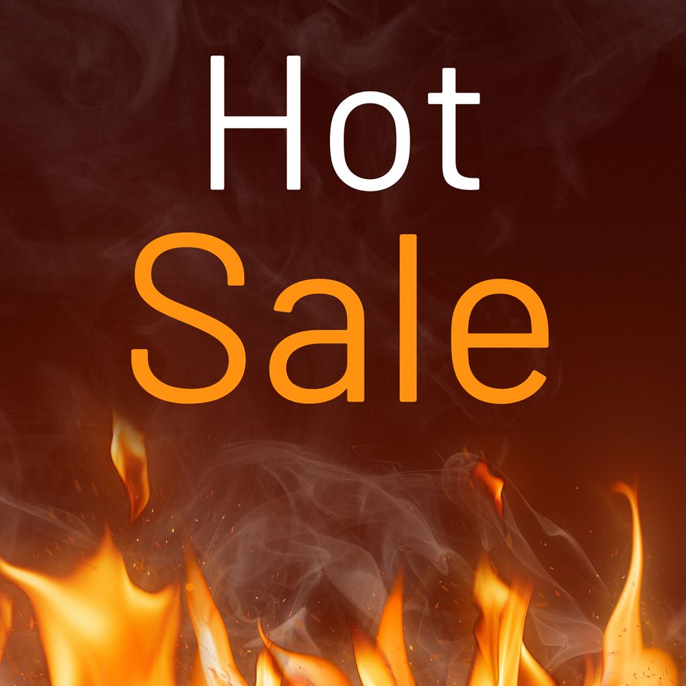 Hot sale Instagram post template, editable text