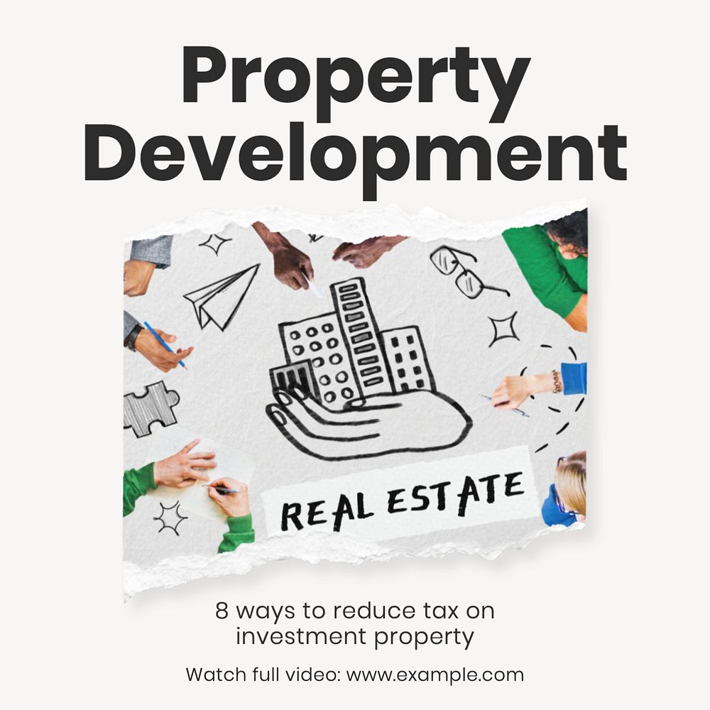 Property development Instagram post template