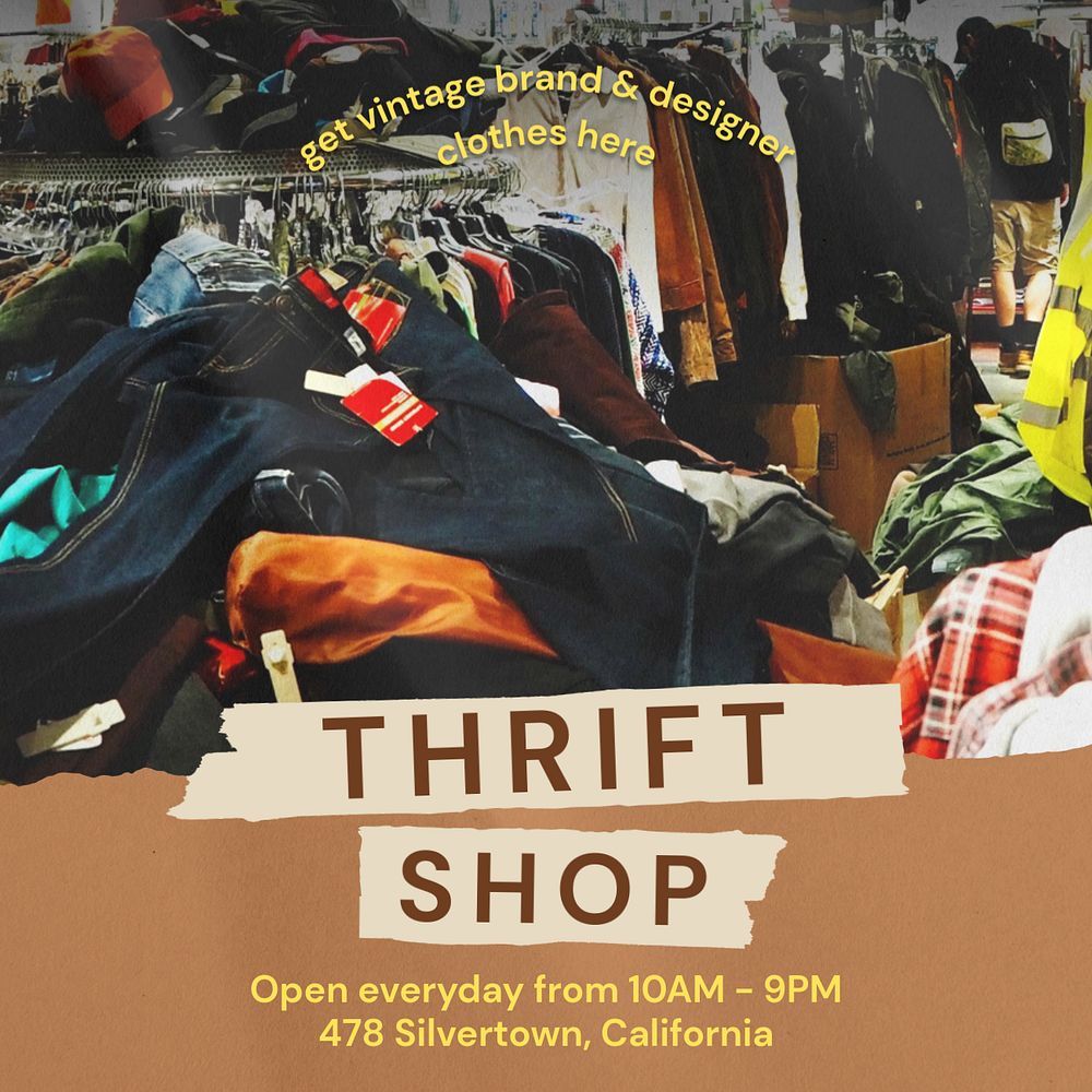 Thrift shop