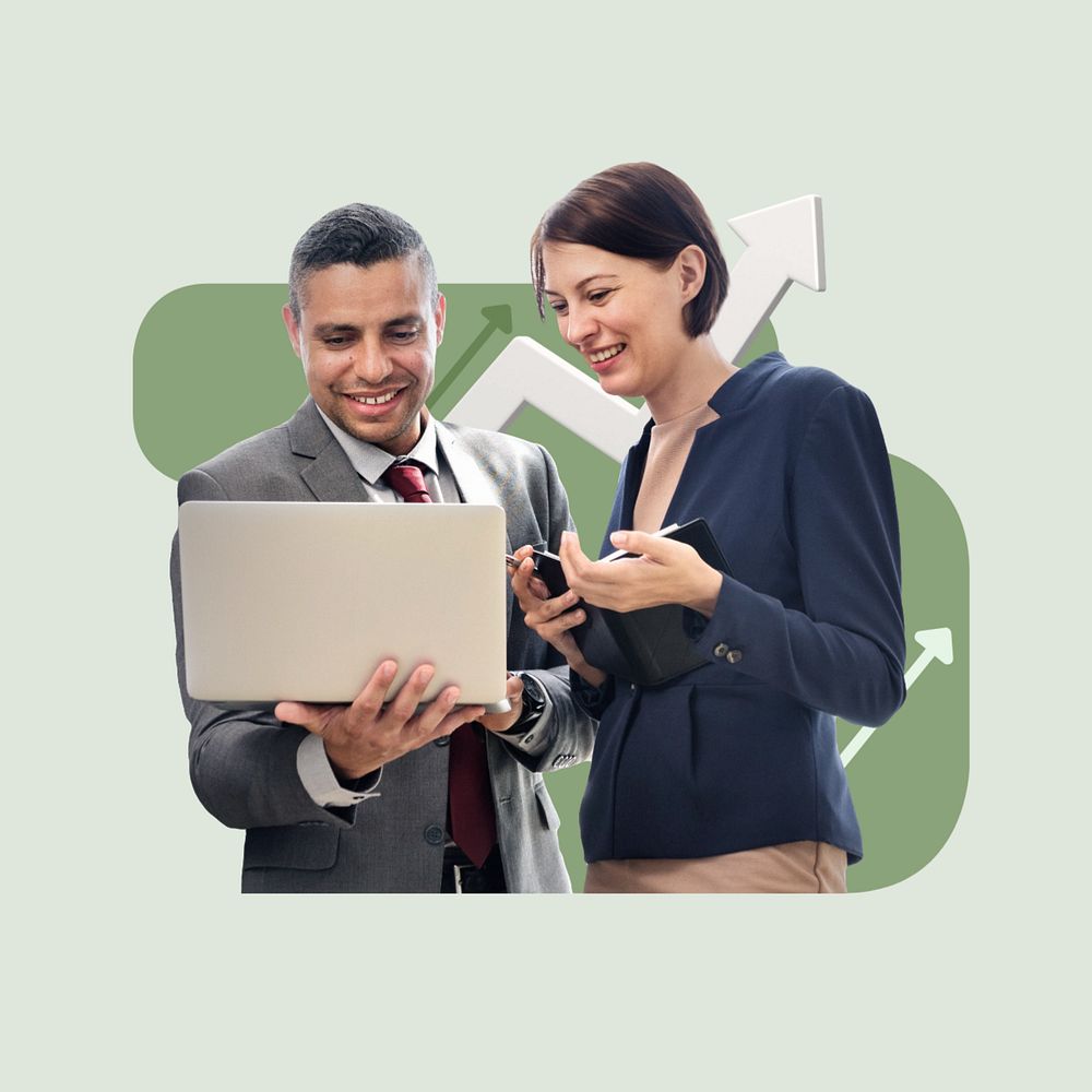 Green business development editable design