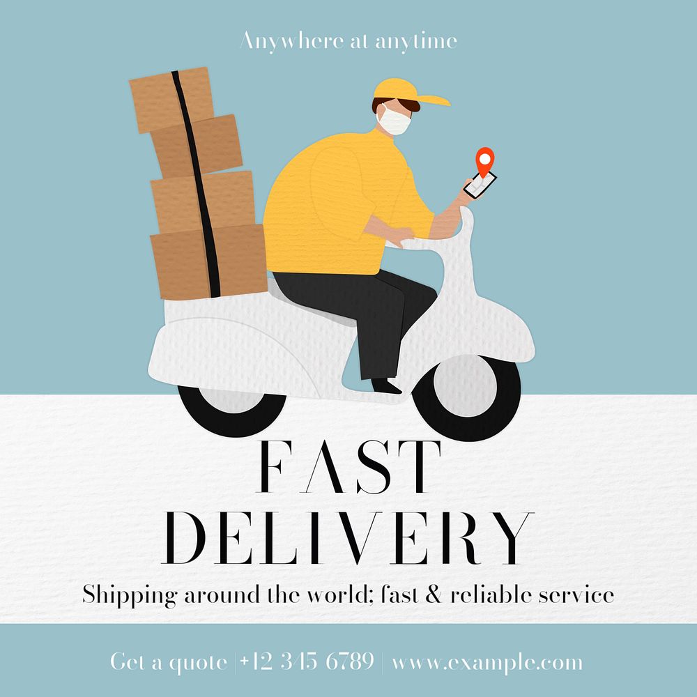 Fast delivery