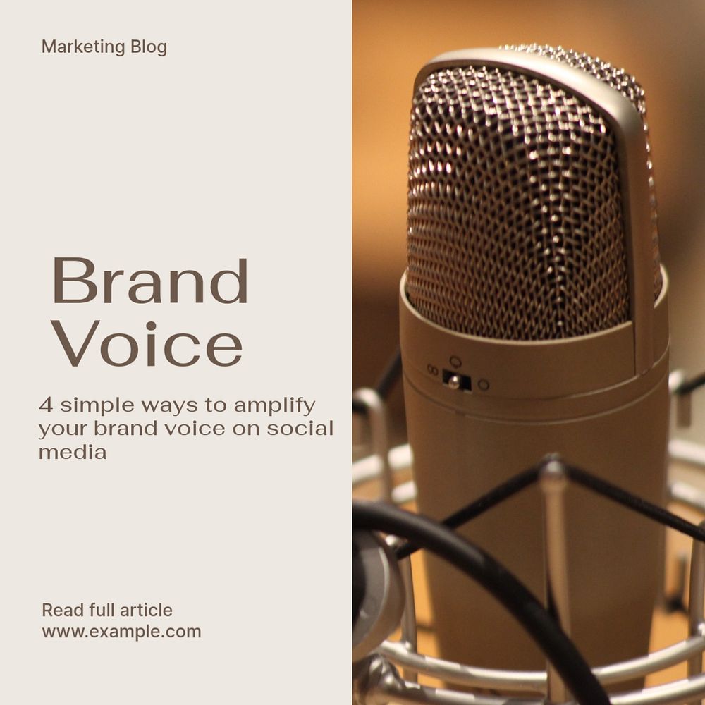 Brand voice