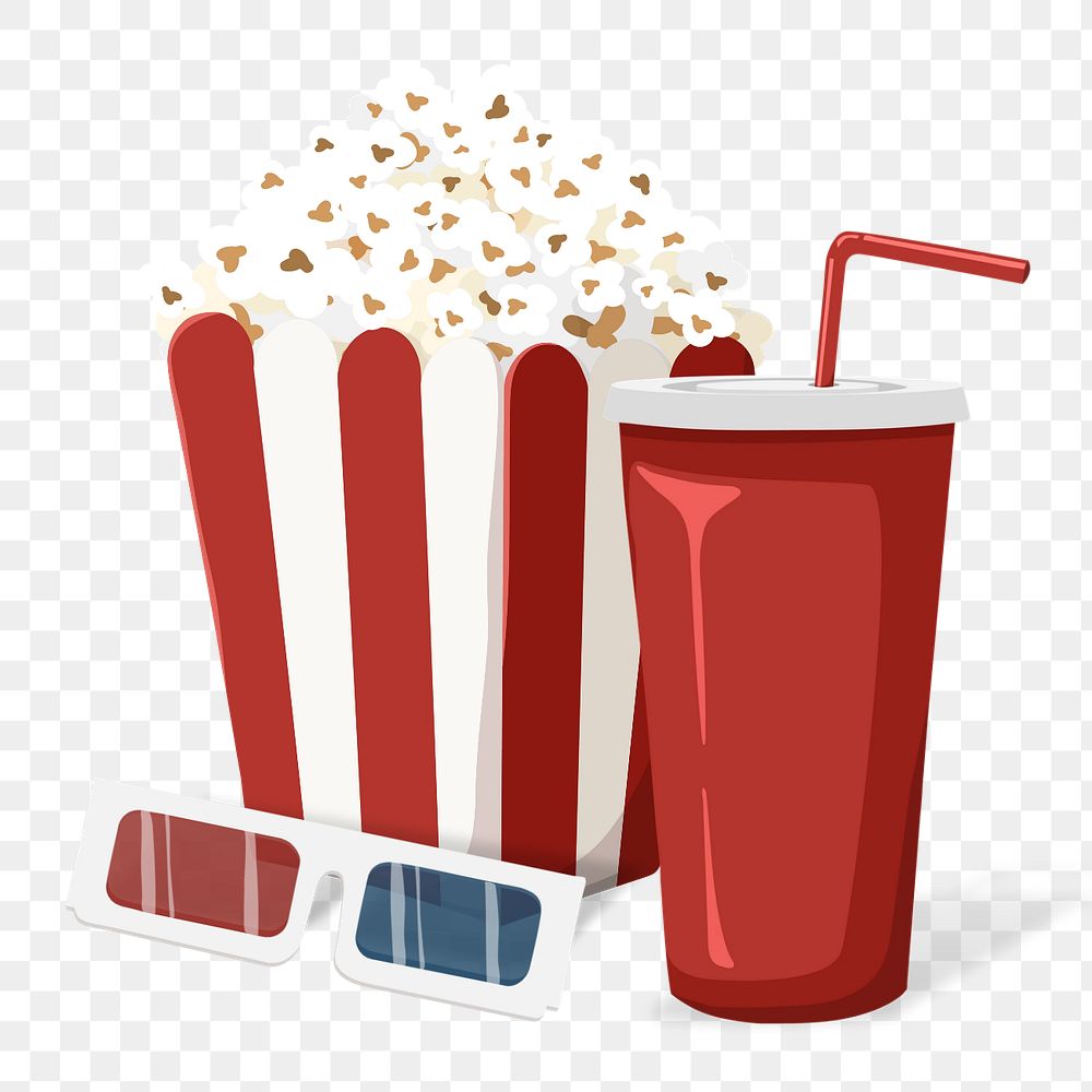 Movie time png element, editable entertainment design