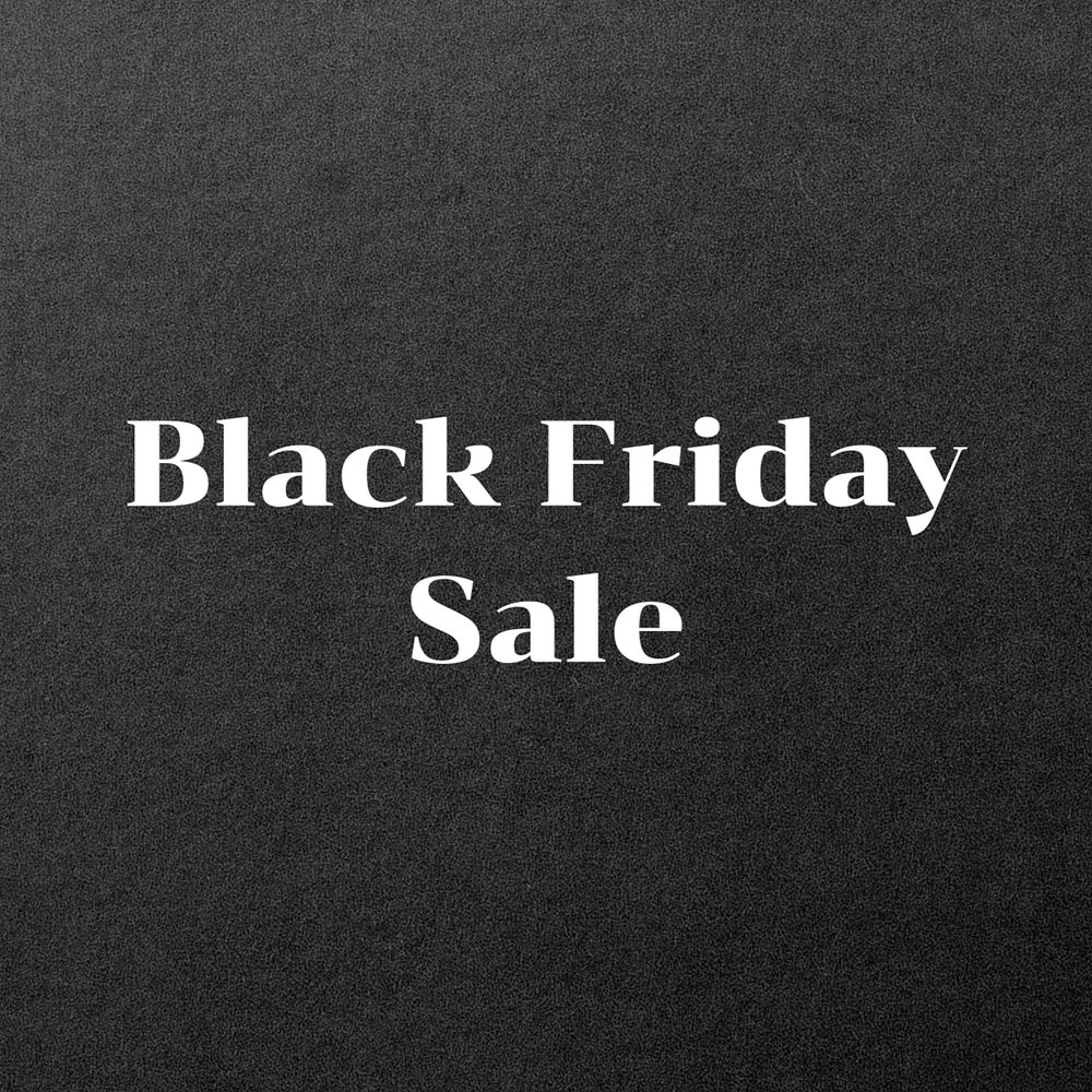 Black Friday Instagram post template, editable text