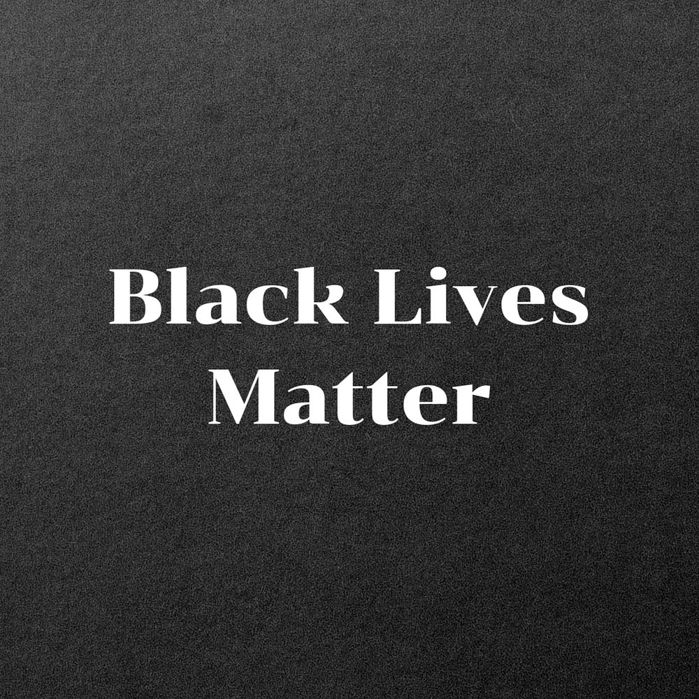 Black lives matter Instagram post template, editable text