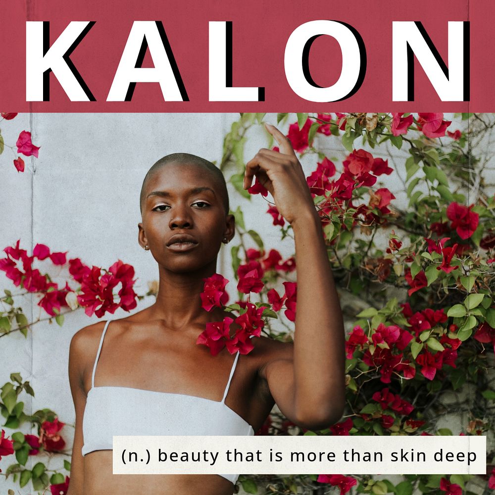 Kalon Instagram post template, editable text