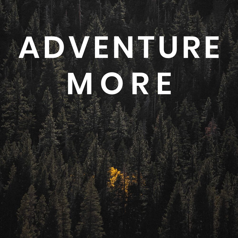 Travel quote Facebook post template,  editable design