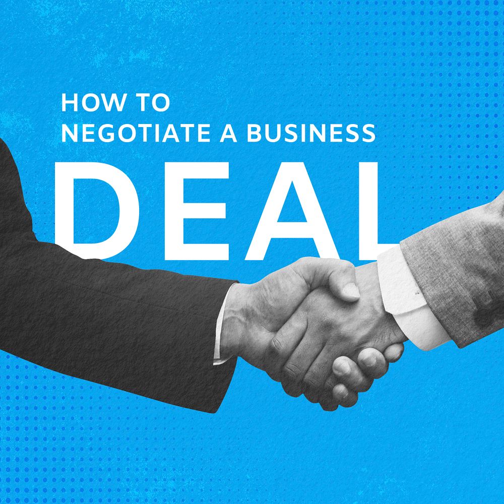Business meeting, Instagram post template, editable business design