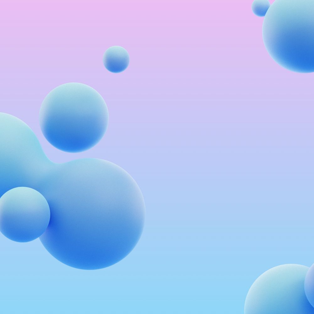 3D gradient liquid fluid background, editable blob shape border design