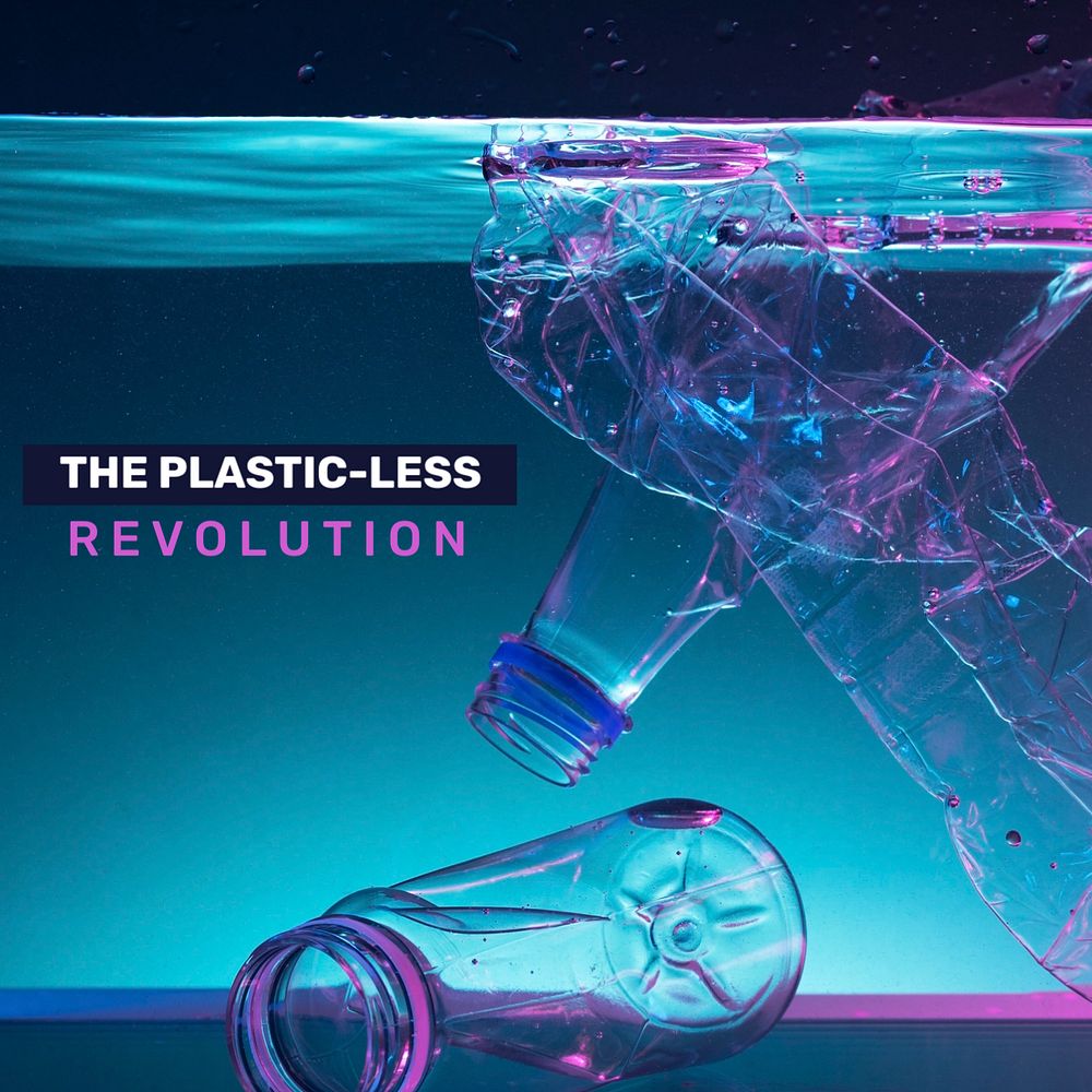 Plastic-less revolution Instagram post template, editable text