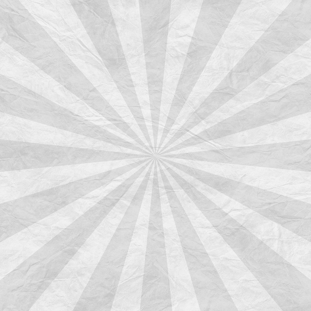 Gray sun ray background, paper textured, editable design