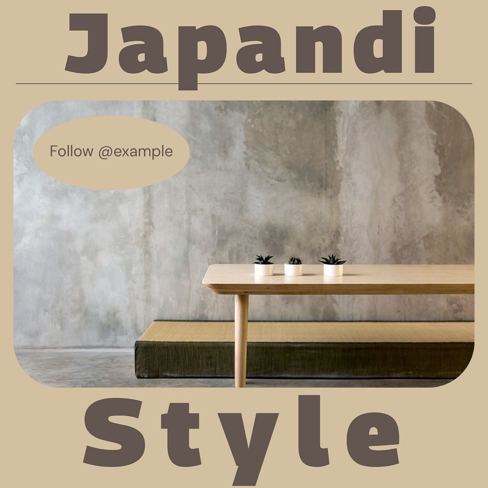 Japandi style