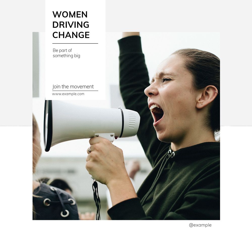 Women driving change