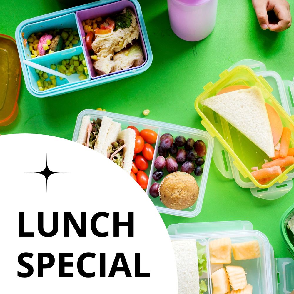 Lunch Special Facebook post template, editable design