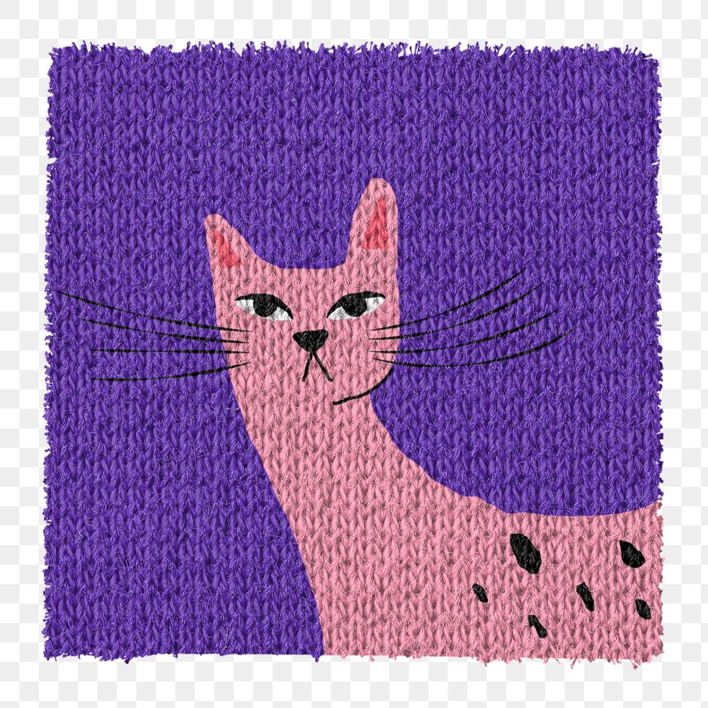 Carpet, rug mockup, purple, pink cat design