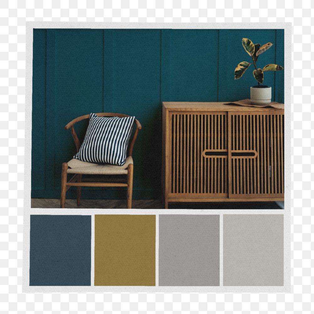 Living room color schemes mockup