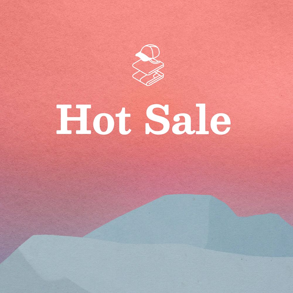 Hot sale Instagram post template, editable text