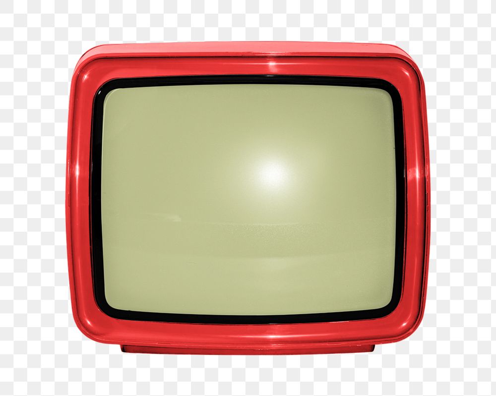 Retro tv mockup element, editable design