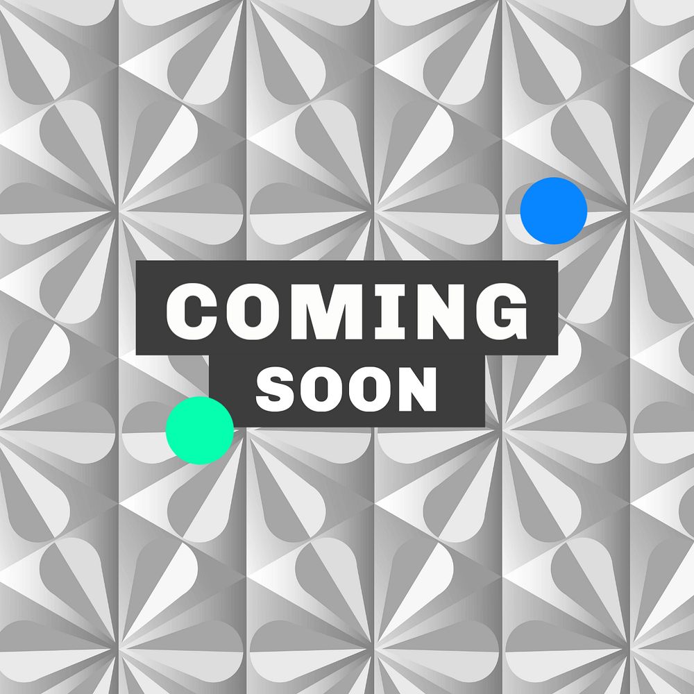 Coming soon Instagram post template, editable social media ad