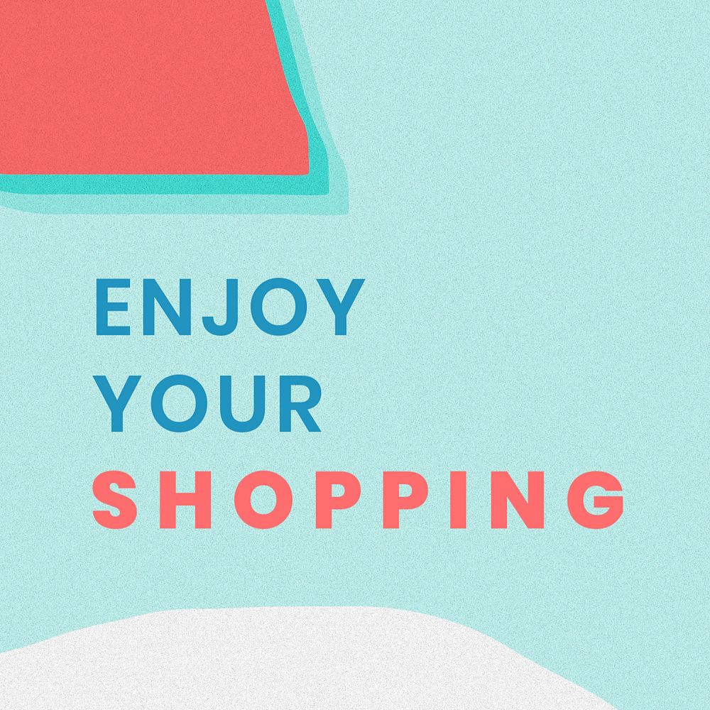 Shopping Instagram post template, editable carousel design