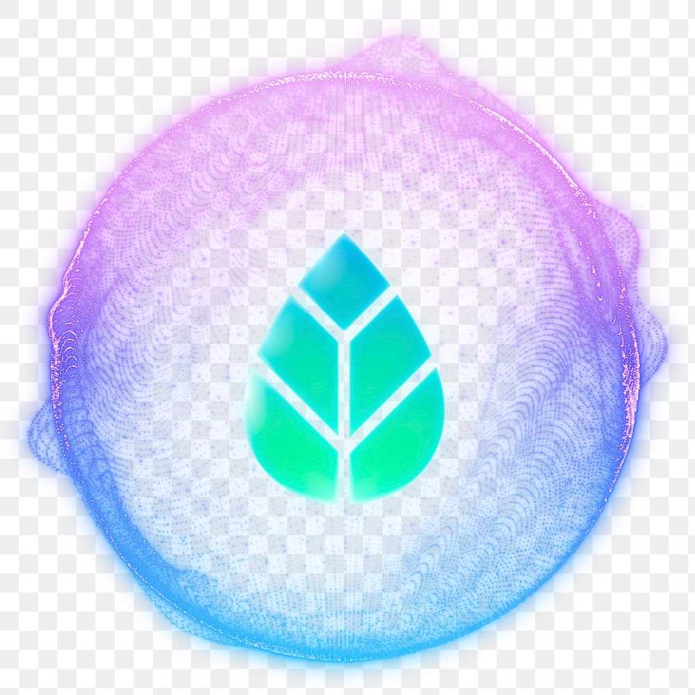 Eco-friendly icon png element, digital remix, editable design