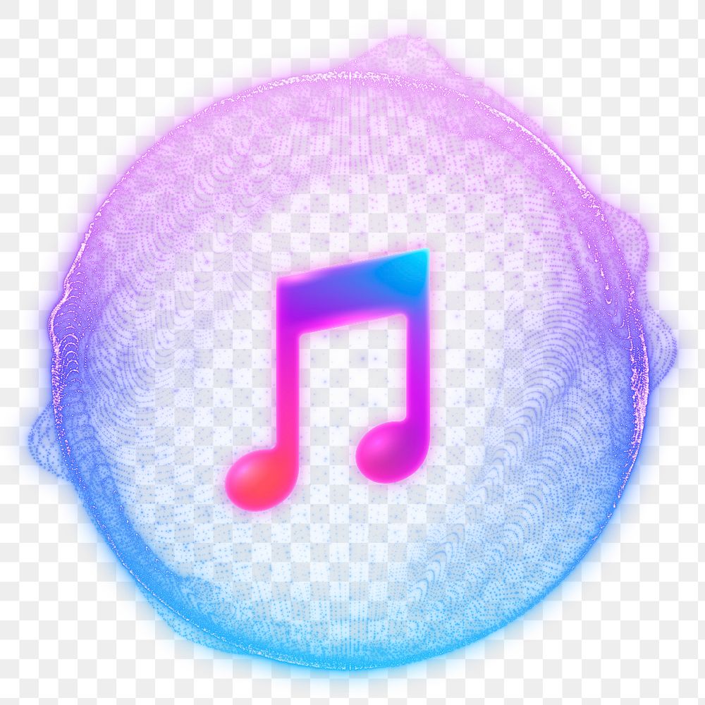 Music note png element, editable digital remix design