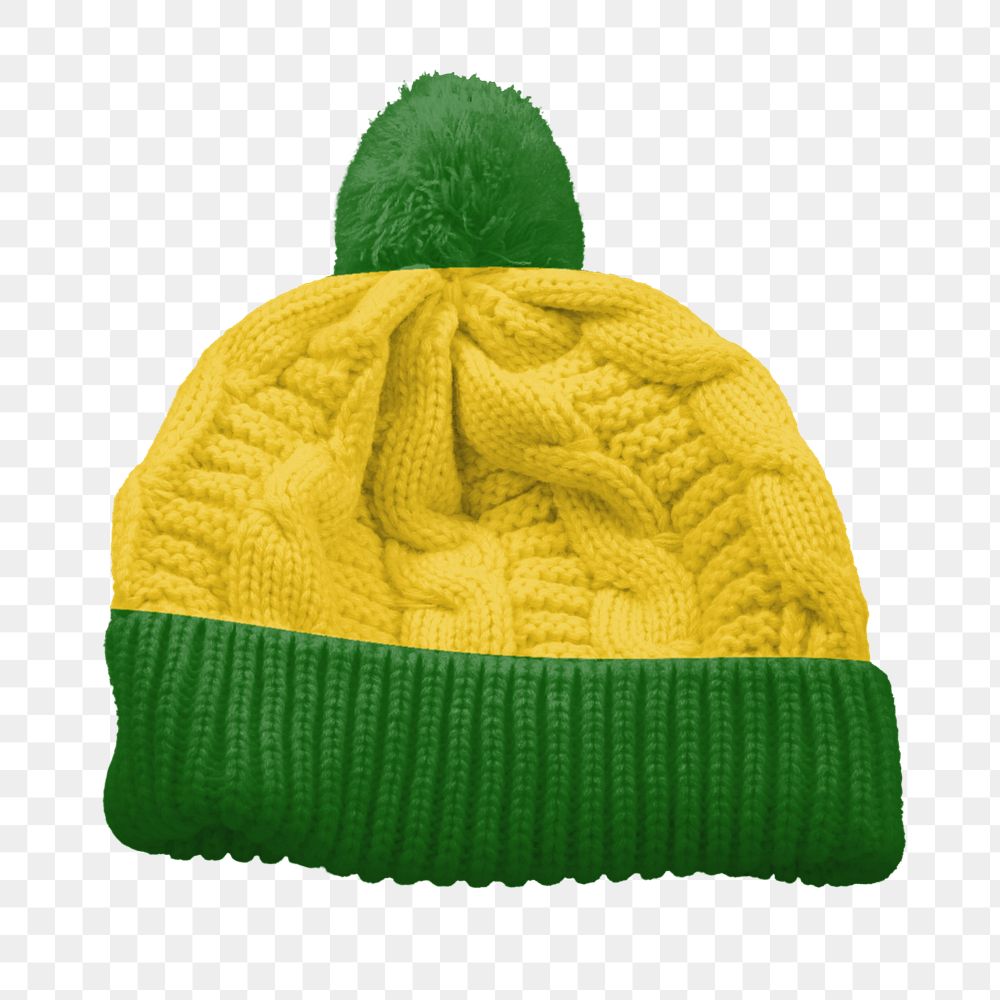 Beanie wool hat  editable mockup element, headwear apparel