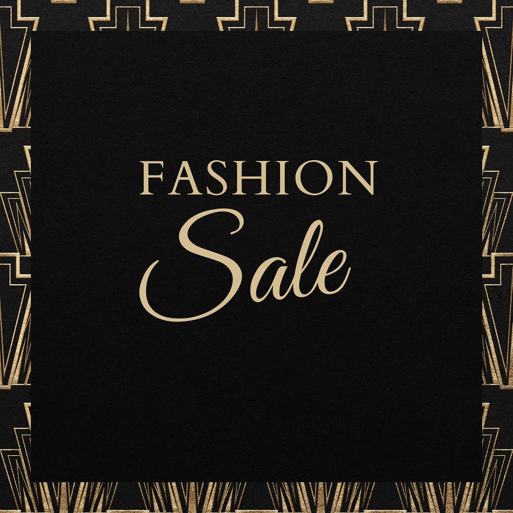 Fashion Sale Instagram post template, editable design
