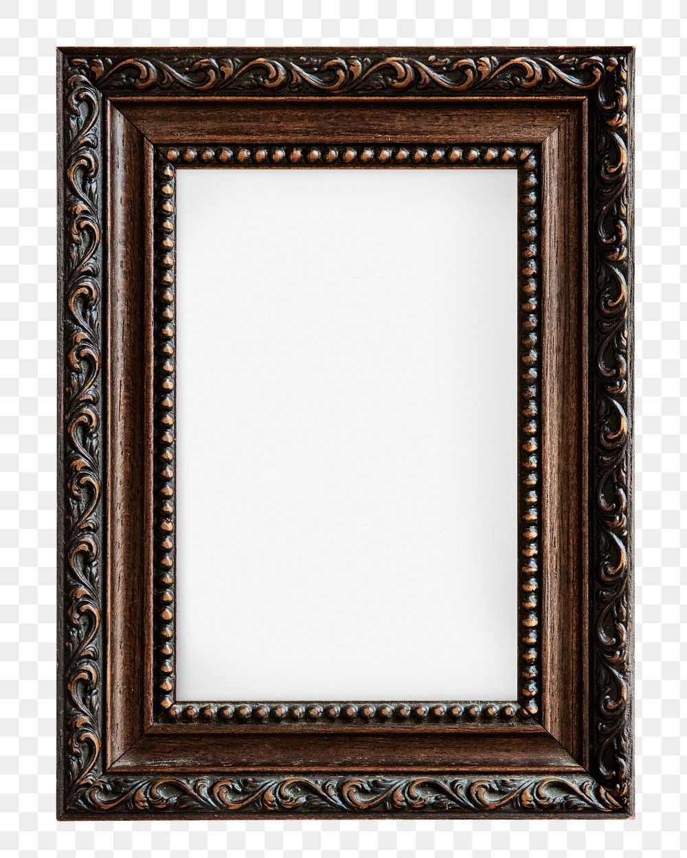 Vintage frame, editable decor mockup