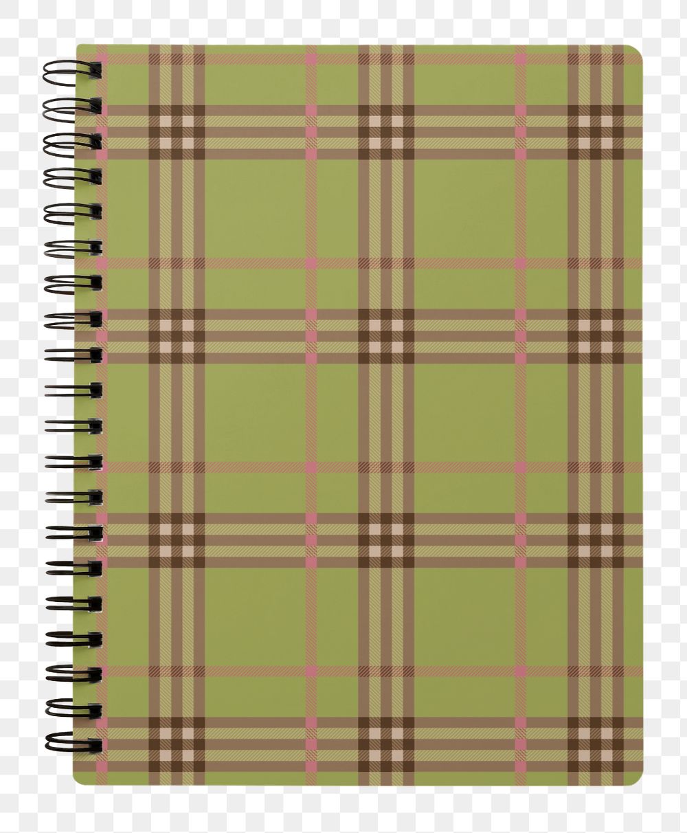 Spiral notebook editable mockup element