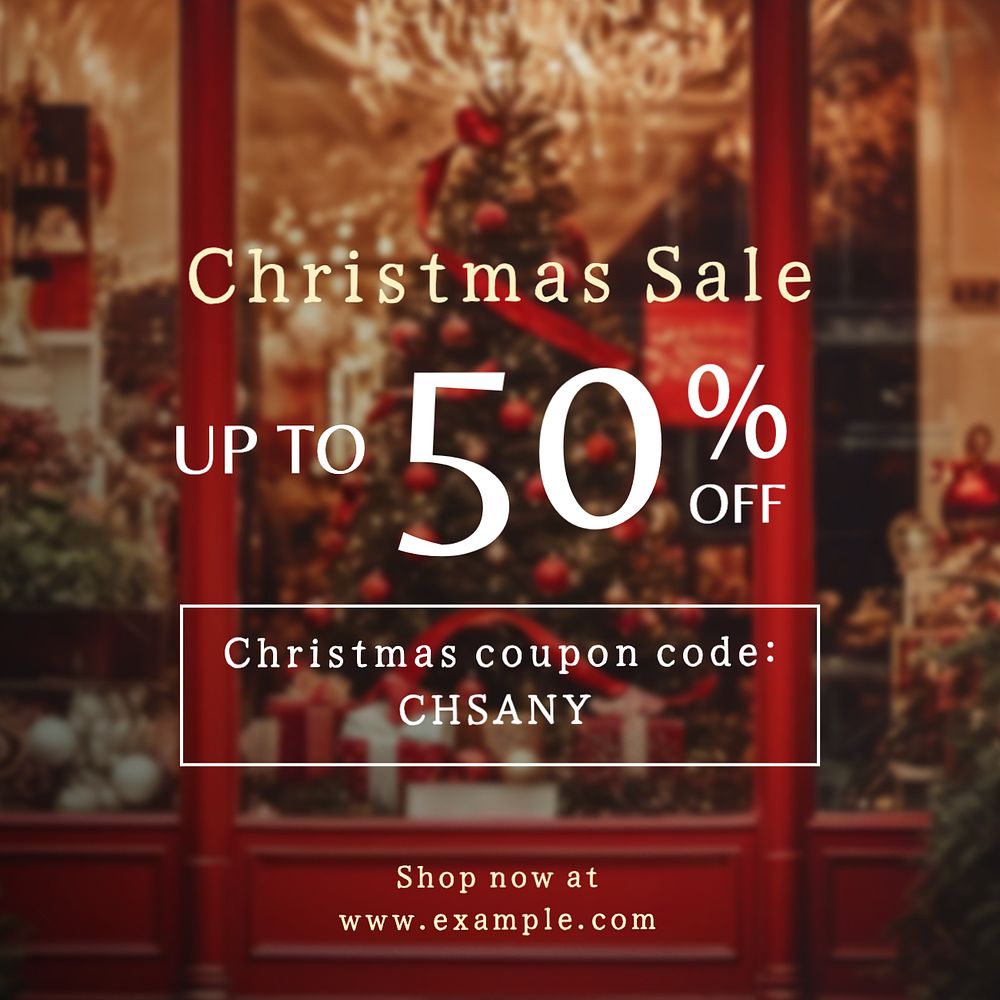 Christmas sale