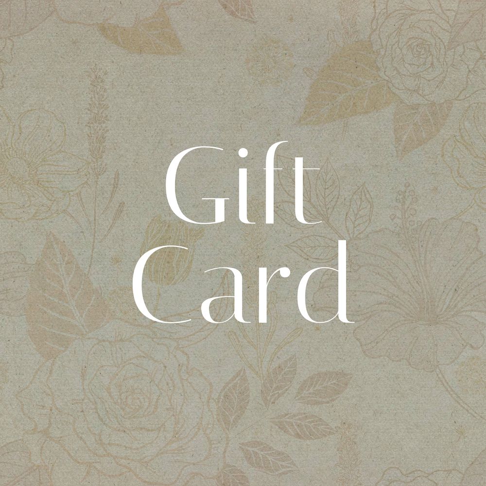 Gift card Instagram post template