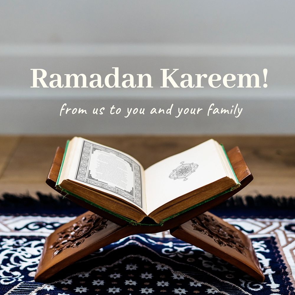 Ramadan Kareem Instagram post template