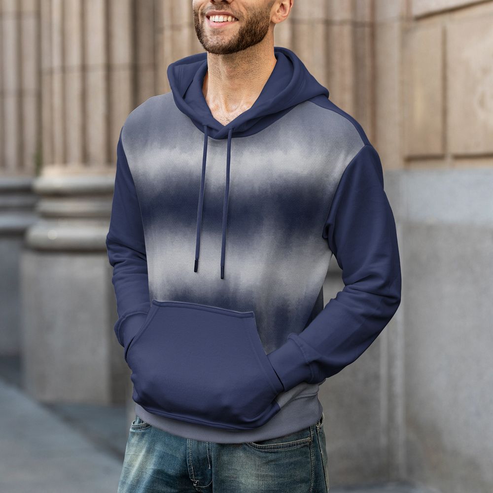 Hoodie mockup, men's fashion