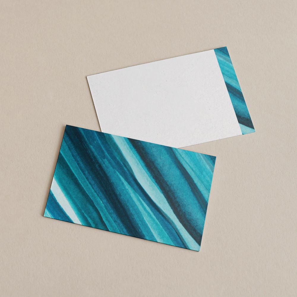 Business card editable mockup, stationery