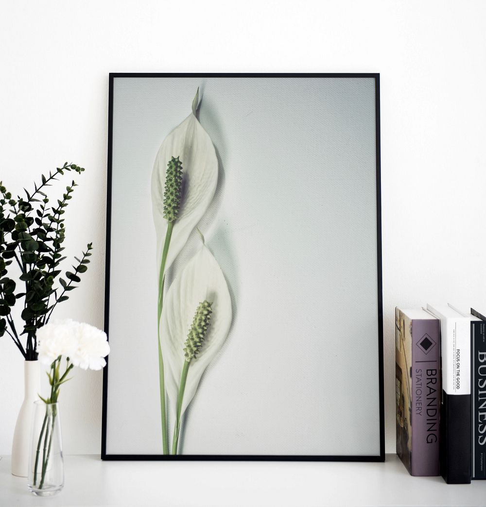 Modern frame mockup, editable design 