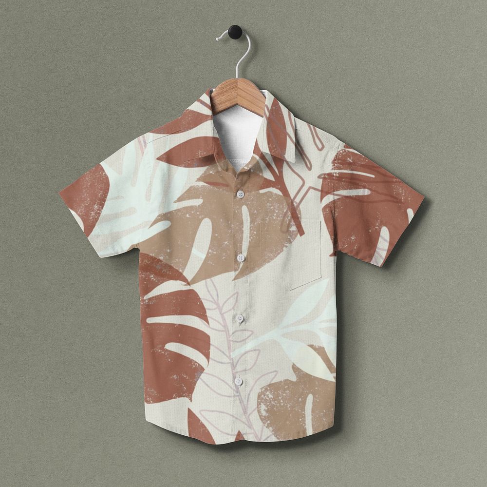 Kid's shirt mockup, fashion editable design