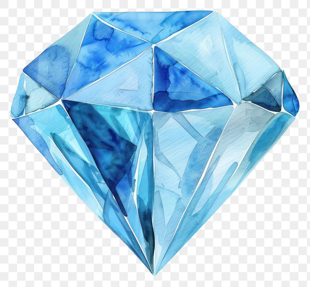 PNG Clean blue shape diamond accessories accessory gemstone.