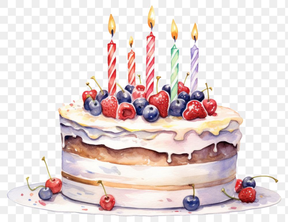 PNG Illustration of birthday cake dessert produce people.