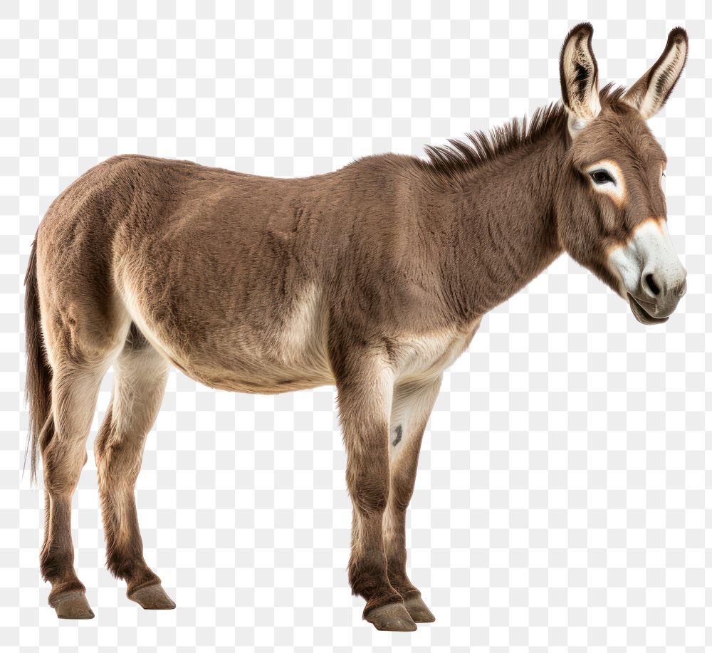 PNG Donkey antelope wildlife animal.