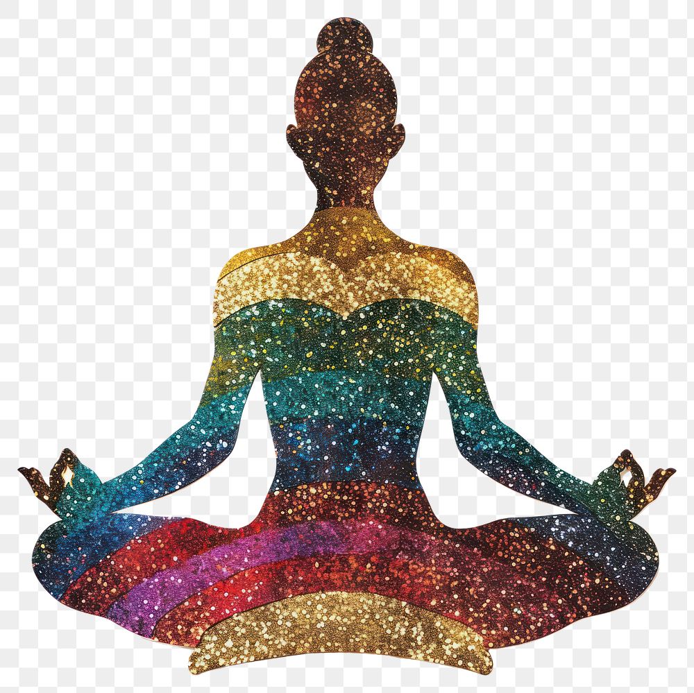 PNG Meditation pose shape accessories recreation accessory.