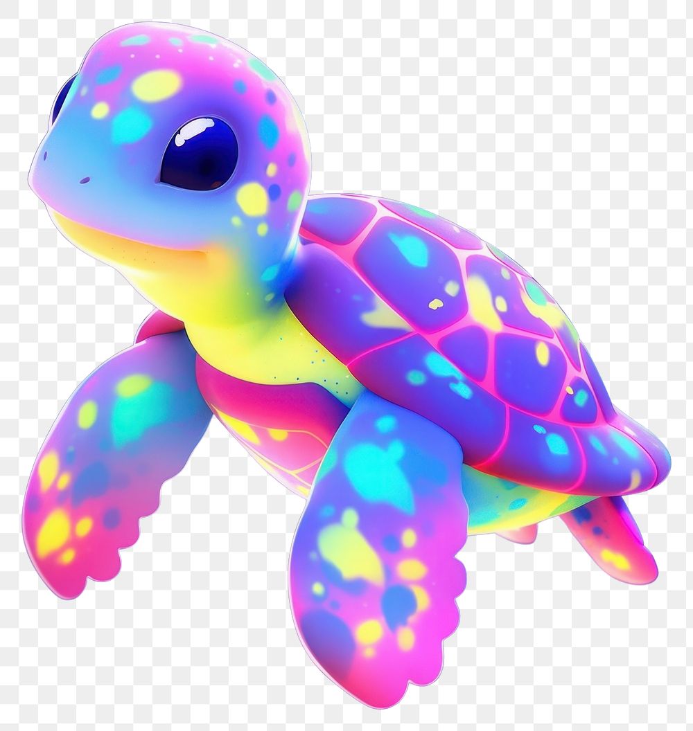 PNG Sea turtle neon splatter animal astronomy tortoise.