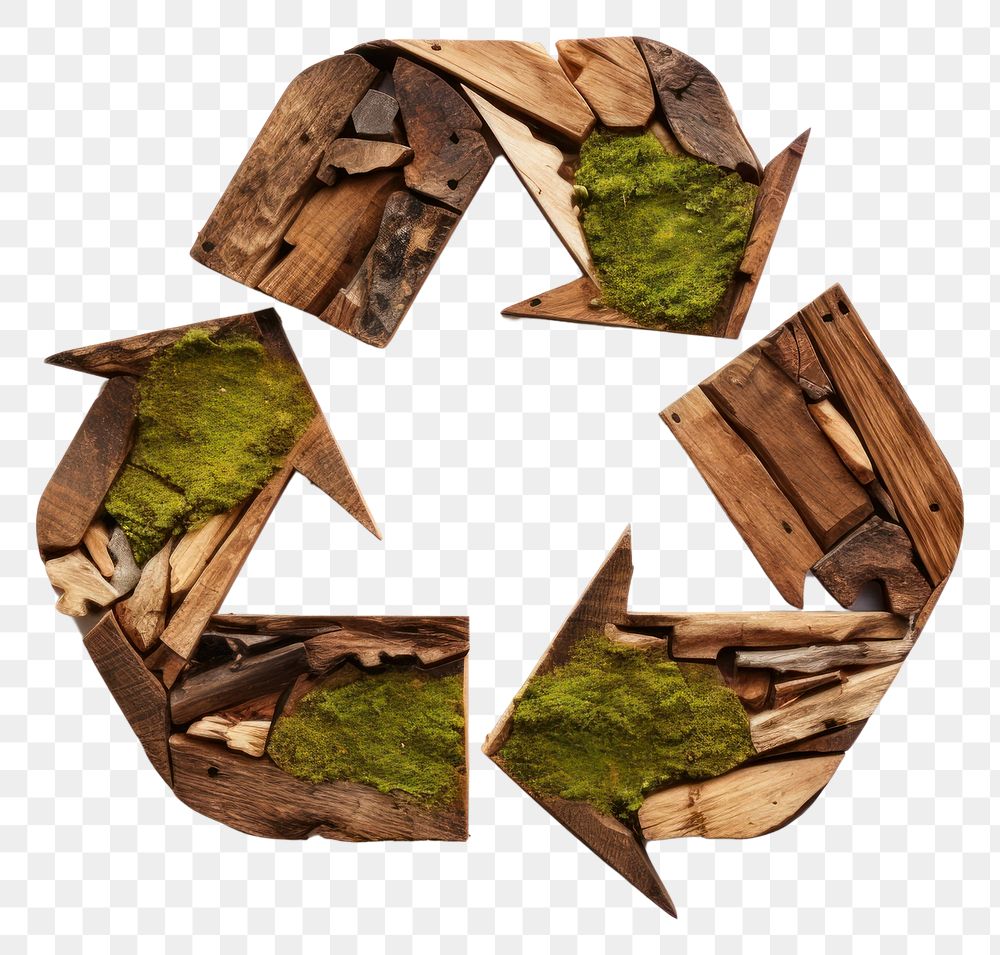 PNG Recycle symbol plant cross 