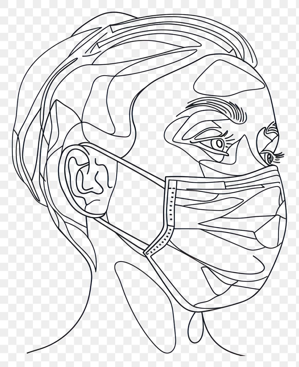 PNG Planet earth drawing face illustrated.