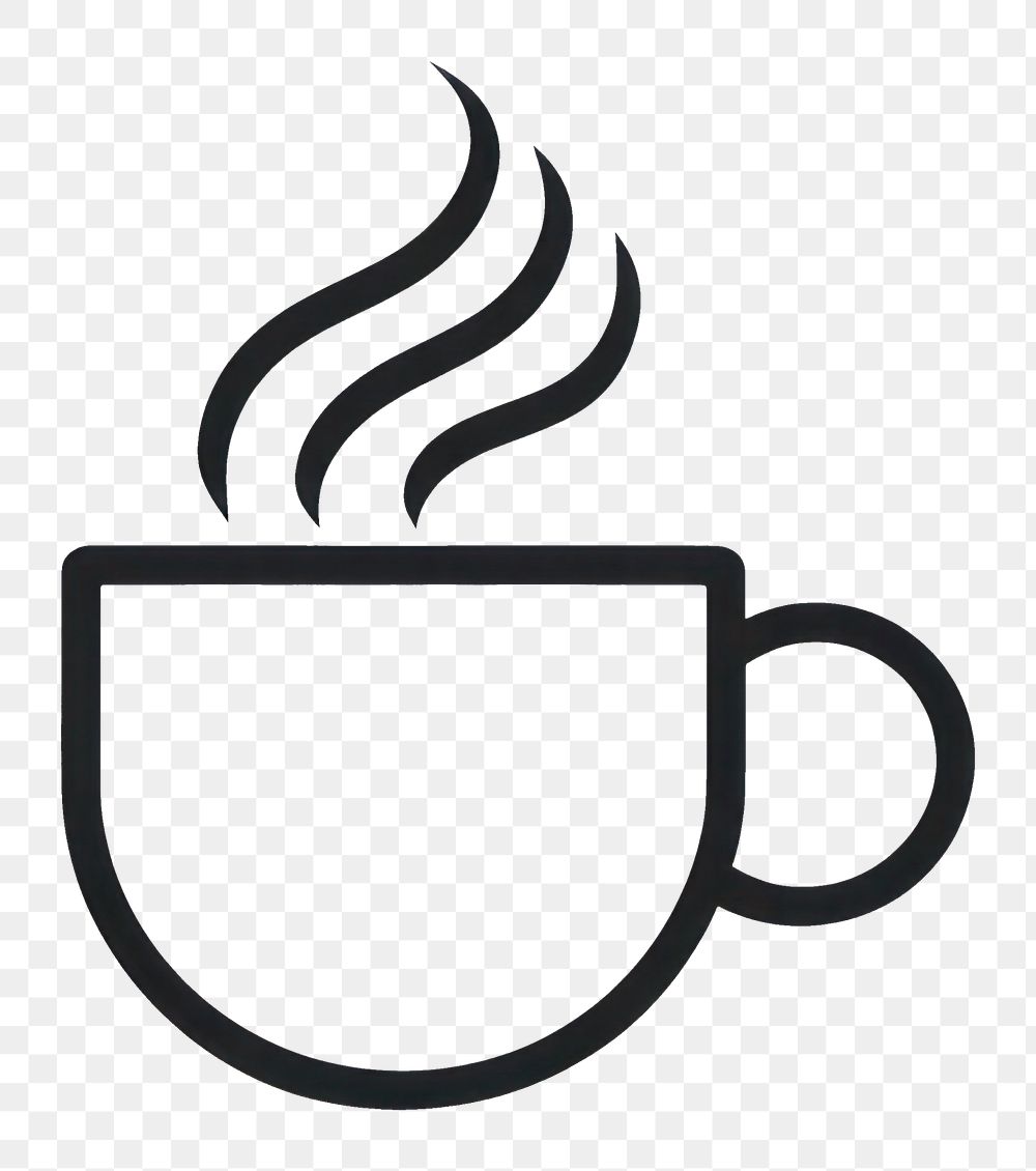 PNG Coffee mug beverage drink cup.