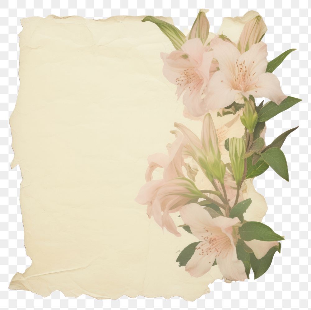 PNG Azaleas ripped paper cushion blossom flower.